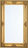 Guld spejl facet barok 87x147cm - Se flere Guldspejle her